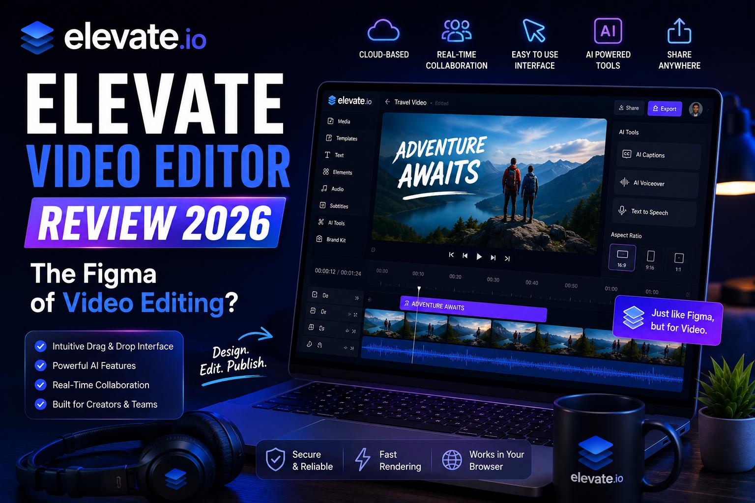 Elevate Video Editor Cloud Platform
