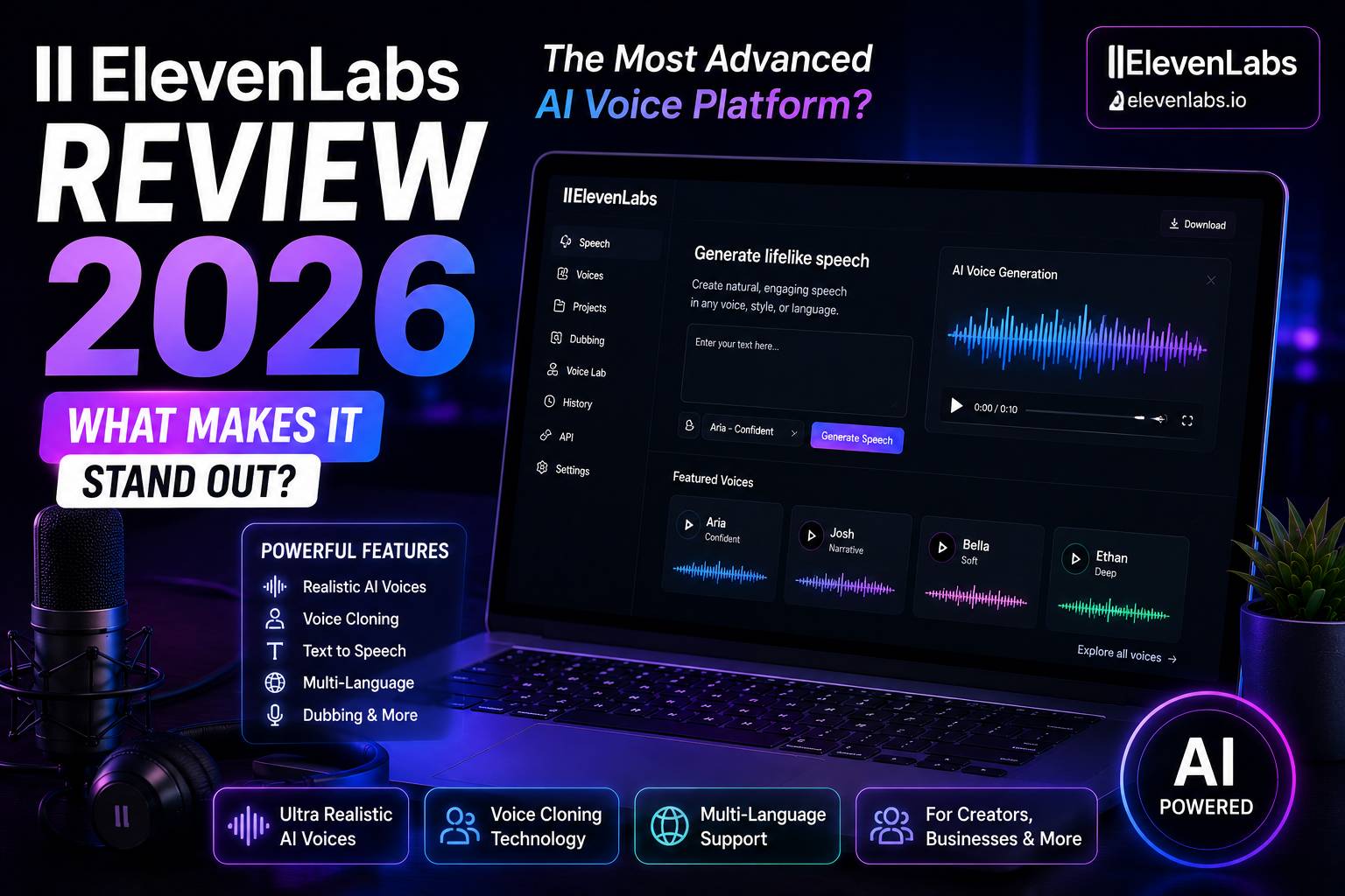 ElevenLabs AI Voice Review