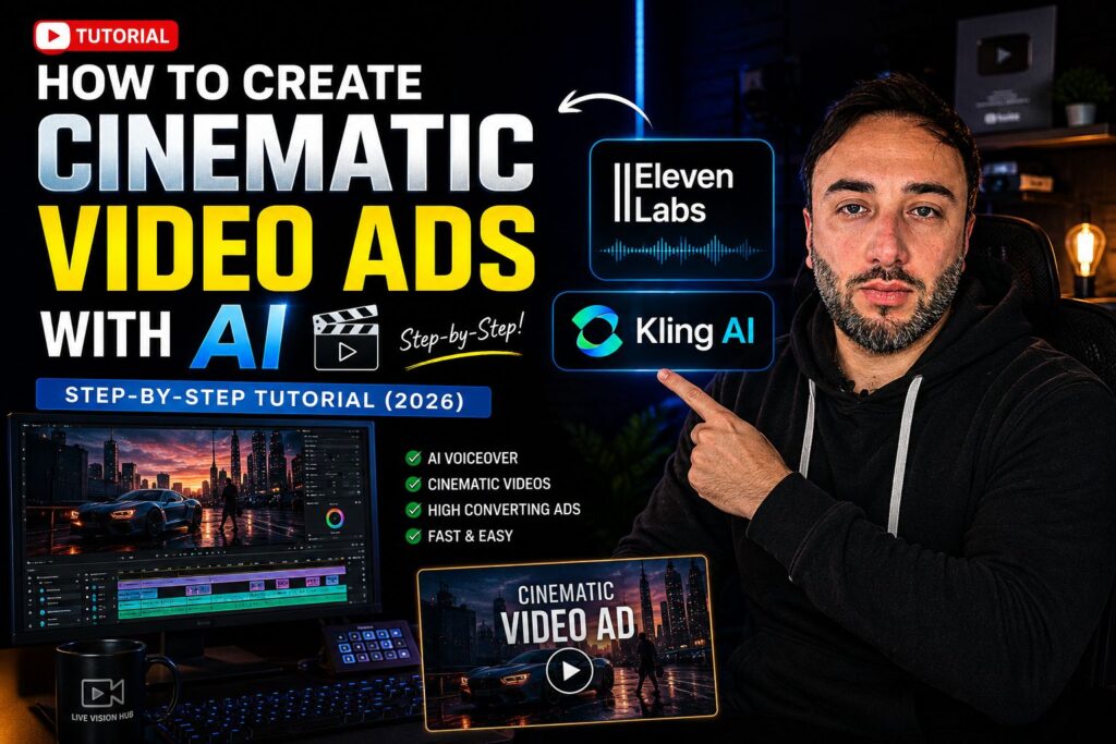 How to Create Cinematic Video Ads with AI: Step-by-Step Tutorial (2026)