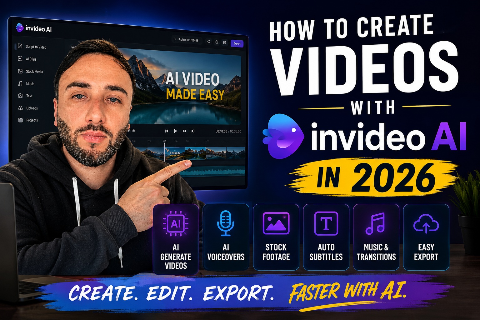 How to create videos with InVideo AI