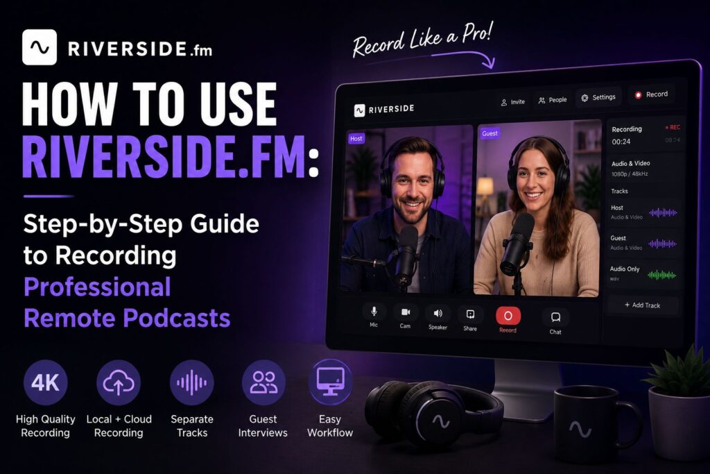 How to Use Riverside.fm