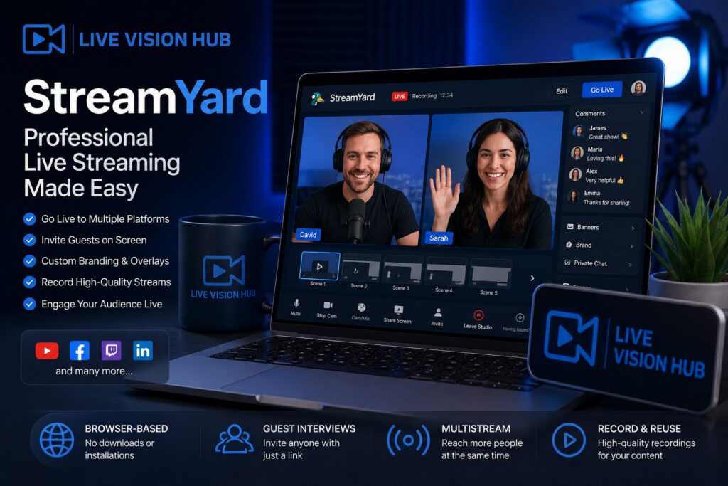 StreamYard Review 2026: Why So Many Creators Use It for Live Streaming