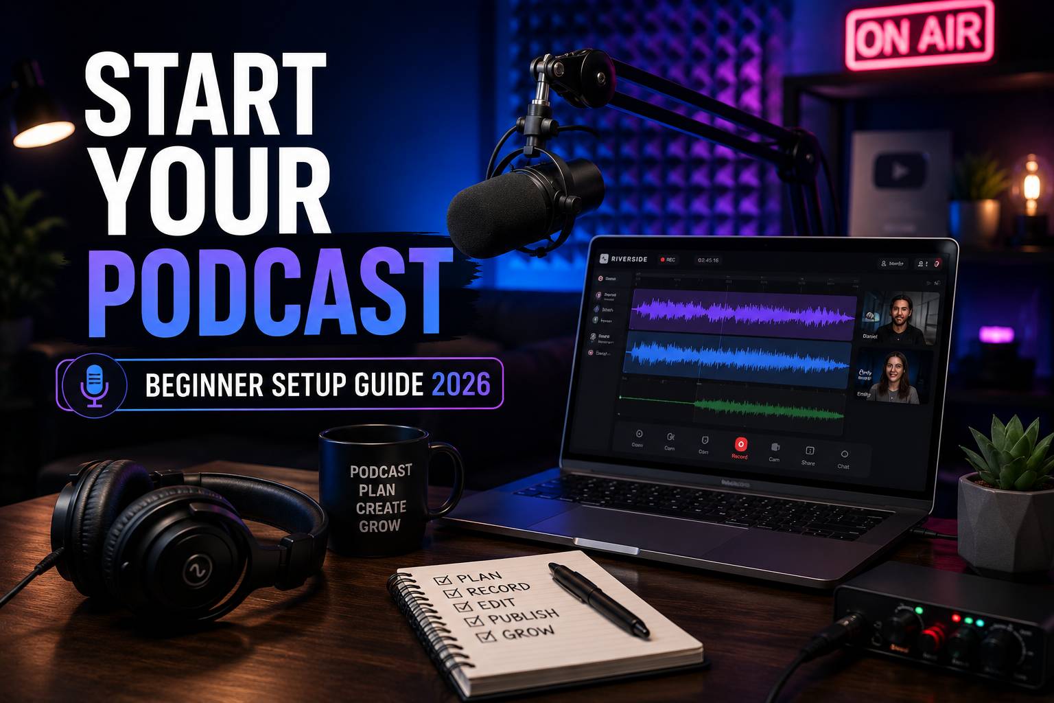 Podcast setup guide