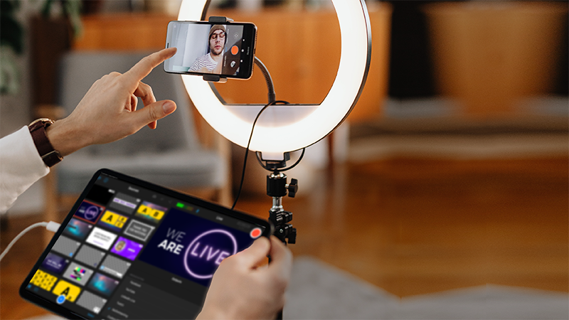 Switcher Studio Mobile Streaming Setup