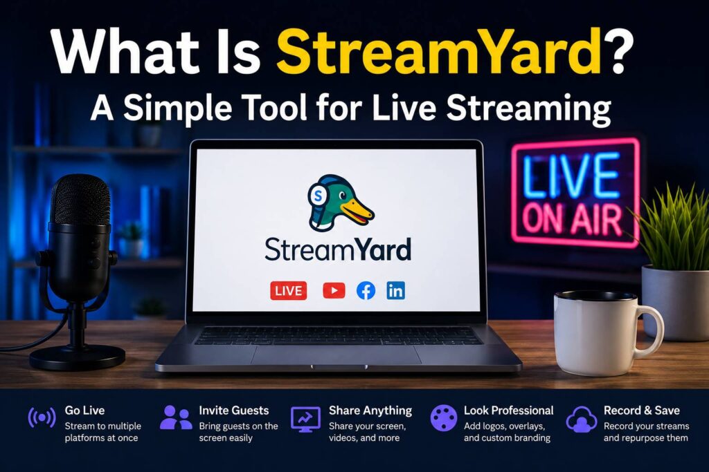 What Is StreamYard? A Simple Tool for Live Streaming in 2026
