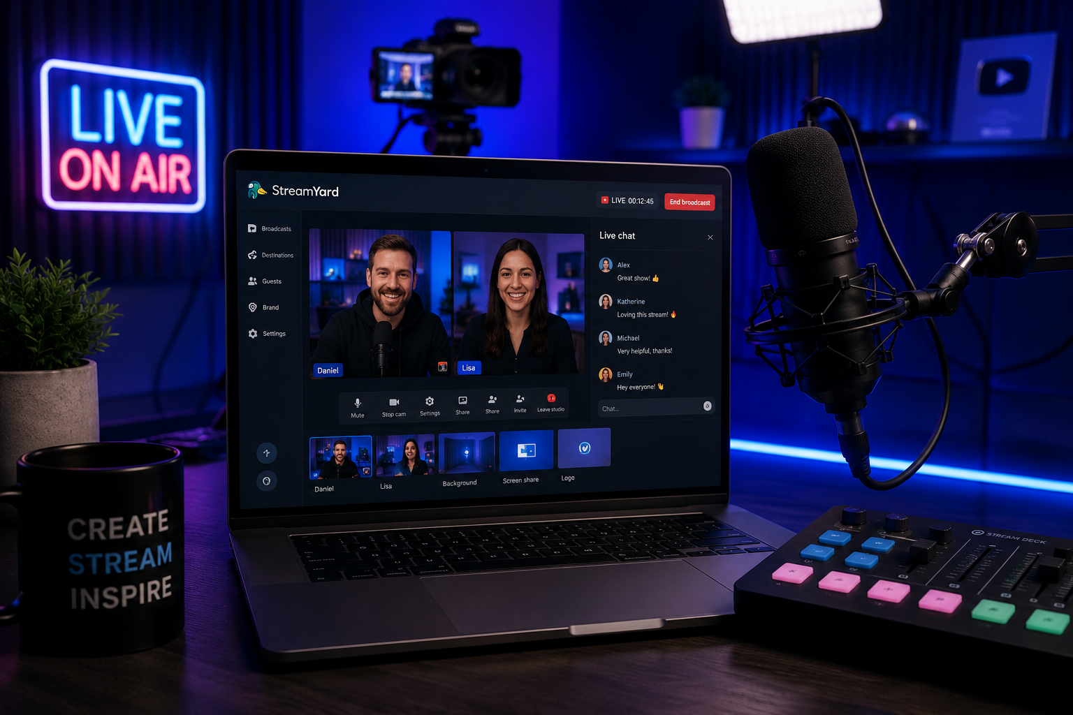 How to Use StreamYard for Professional Live Shows