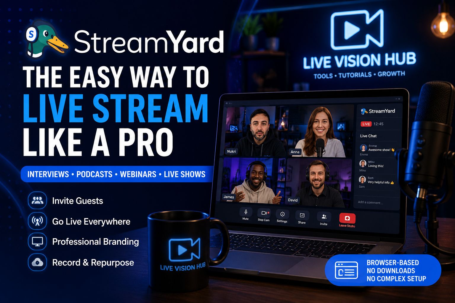 StreamYard Review 2026