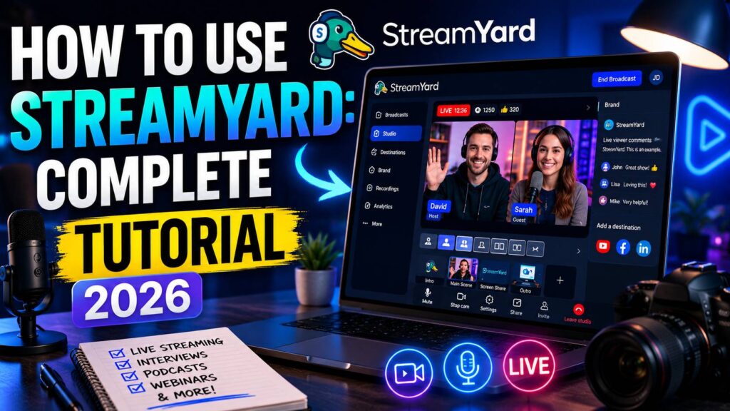 How to Use StreamYard